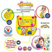 Load image into Gallery viewer, MR TUMBLES SENSORY SEEK AND FIND SPOTTY BAG
