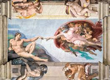 Load image into Gallery viewer, Clementoni Museum Michelangelo - The Creation of Man Jigsaw Puzzle, 1000 Piece
