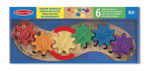 Rainbow Caterpillar Gear Toy by Melissa and Doug