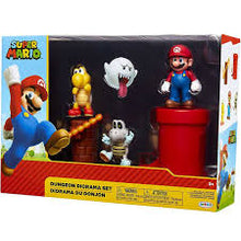 Load image into Gallery viewer, World Of Nintendo: Action Figure Diorama Set: Super Mario Dungeon
