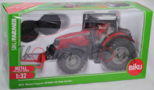Load image into Gallery viewer, SIKU 8614 1:32 MASSEY FERGUSON MF 8680 TRACTOR WITH BALE HANDLER

