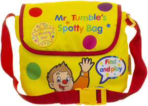 MR TUMBLES SENSORY SEEK AND FIND SPOTTY BAG