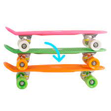 TOM skateboard Retro 56 cm polypropylene orange