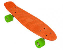 TOM skateboard Retro 56 cm polypropylene orange