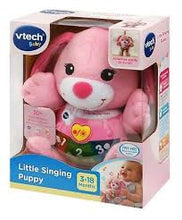Load image into Gallery viewer, Vtech Little Singing Puppy Pink
