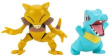 Load image into Gallery viewer, Pokemon - Battle Figure Pack - Abra &amp; Totodile
