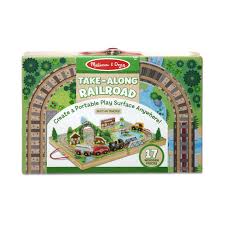 Melissa and Doug Take-Along Tabletop-Railroad