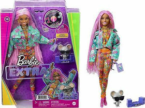 Barbie Extra Pink Braids Doll