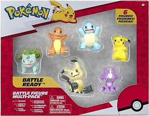 Pokemon Battle Figures - Pack of 6
