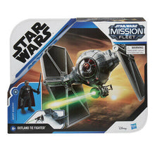 Load image into Gallery viewer, Star Wars Mission Fleet Stellar Class Moff Gideon Outland TIE Fighter Imperial Assault Figure Vehicle Set
