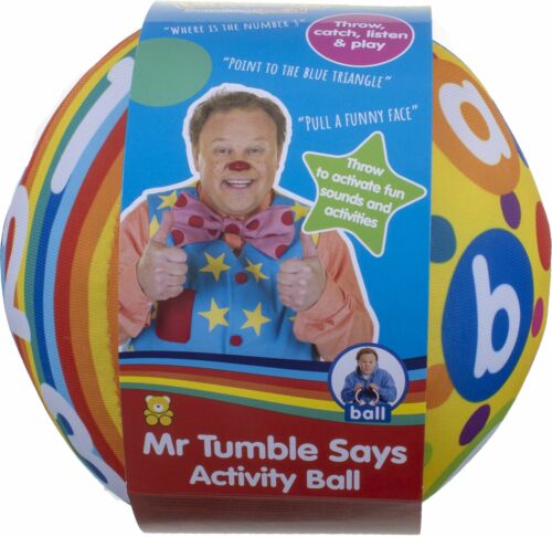 Mr Tumble Soft Activity Ball for Toddlers