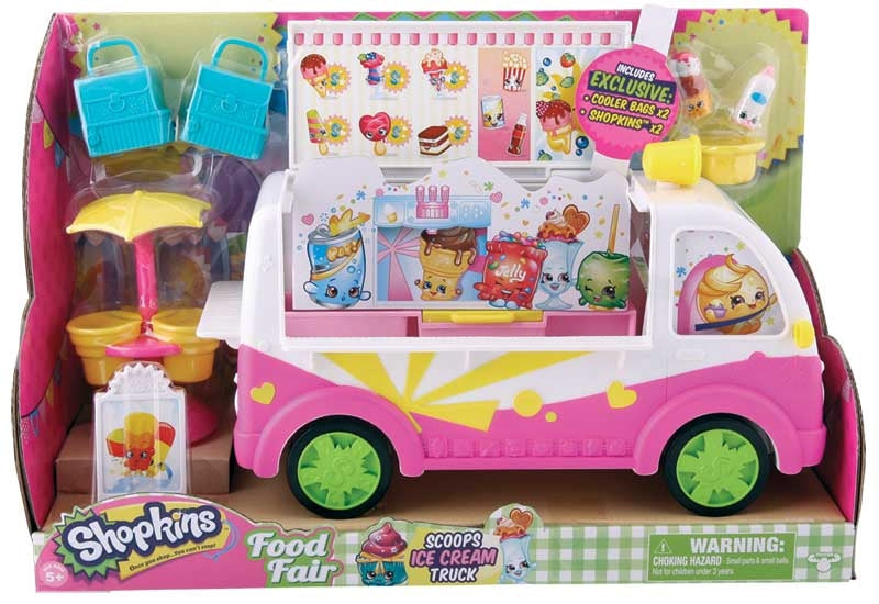 Shopkins Scoops Ice Cream Truck Playset Deegan s New Ross