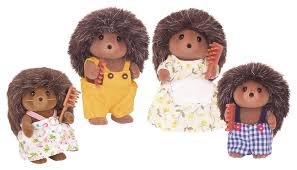 SYLVANIAN FAMILIES HEDGEHOG FAMILY.