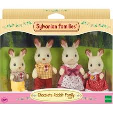Sylvanian Families – Chocolate Rabbit Family