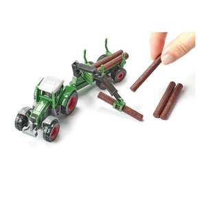 SIKU Tractor With forestry trailer 1645 1: 72