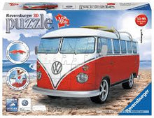Load image into Gallery viewer, VW Kombi Bus 3D Model 162 pieces by Ravensburger
